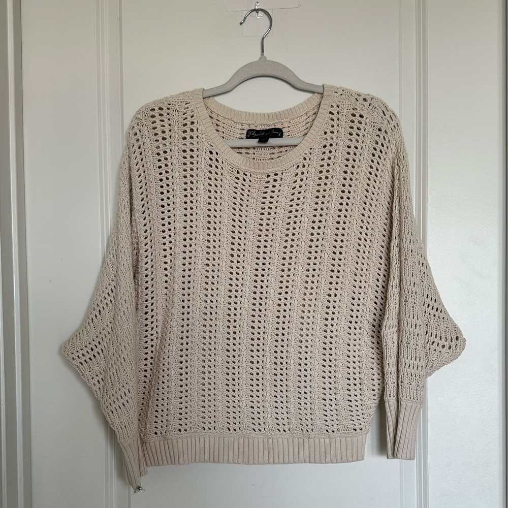 Elisabeth & James Beige Sweater